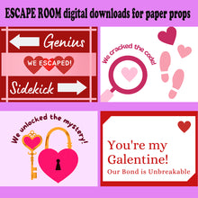 Load image into Gallery viewer, Escape Room valentine bible printables